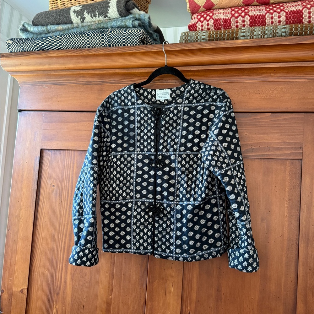 Vintage French quilted jacket